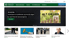 Desktop Screenshot of politiforbundet.dk